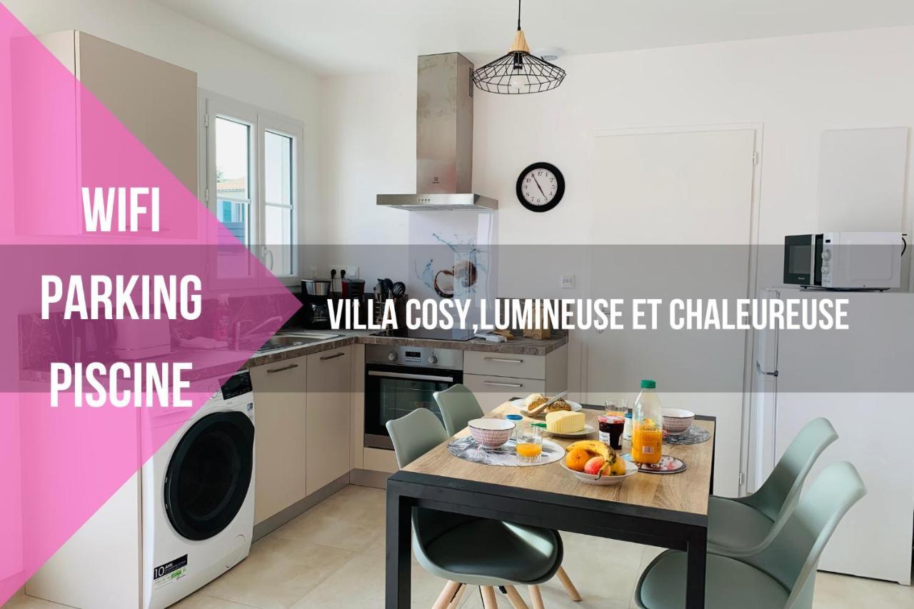 Le Mousse Maison Avec Piscine/Parking/Wifi/Plages 5Kms Les Mathes Exterior photo