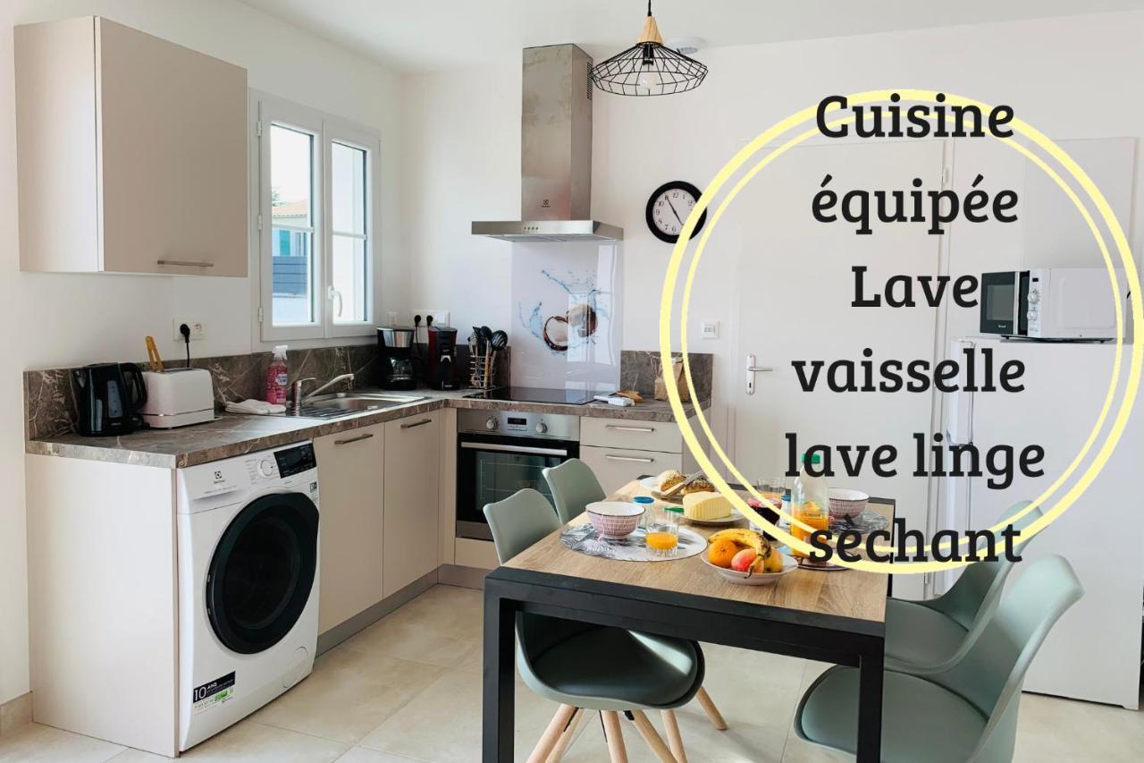 Le Mousse Maison Avec Piscine/Parking/Wifi/Plages 5Kms Les Mathes Exterior photo