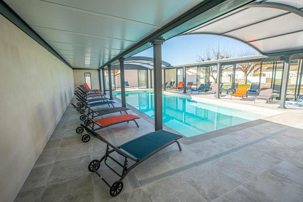 Le Mousse Maison Avec Piscine/Parking/Wifi/Plages 5Kms Les Mathes Exterior photo